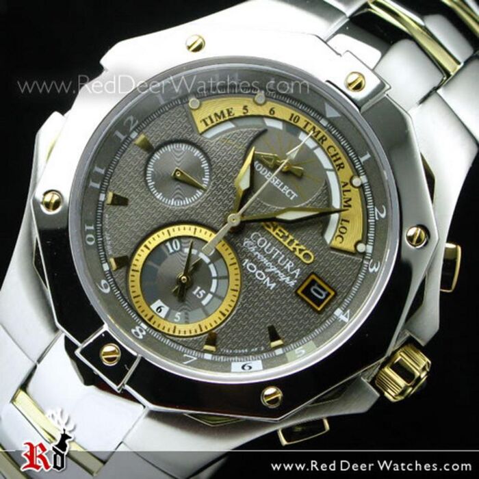 BUY Seiko Coutura SPC016 Yaching Alarm Chono Watch SPC016P9 - Buy Watches  Online | SEIKO Red Deer Watches