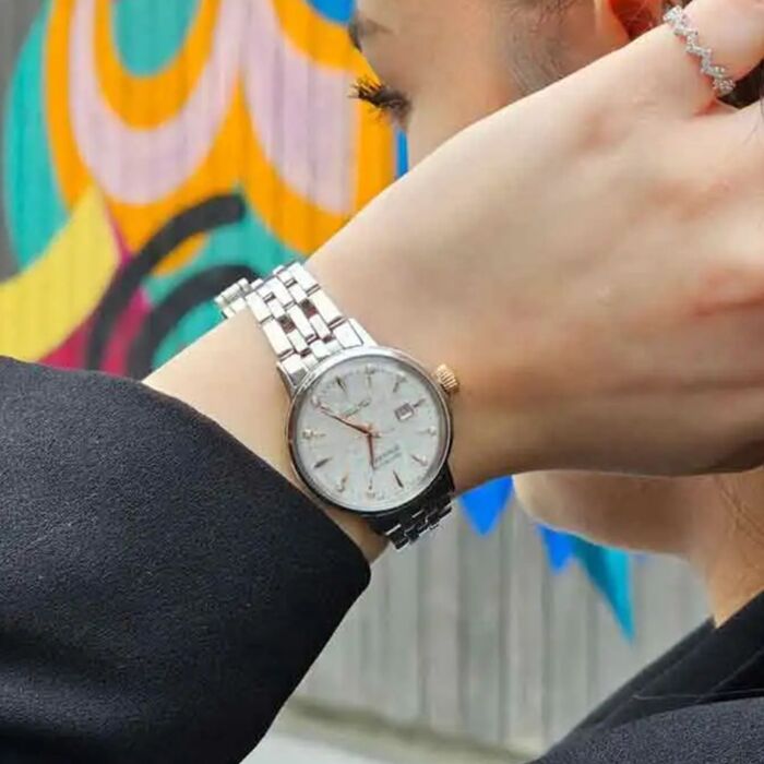 Seiko Presage Cocktail Clover Club Diamond Twist Automatic