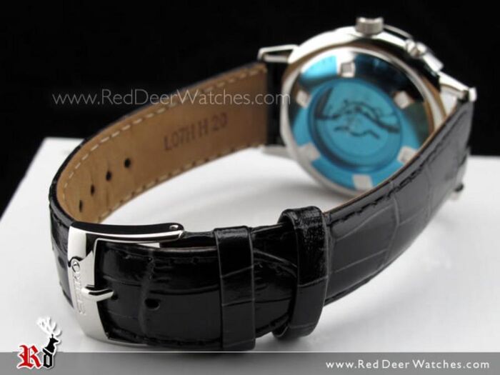 BUY Seiko Kinetic Retro Day Leather Strap Mens Watch SRN035P1