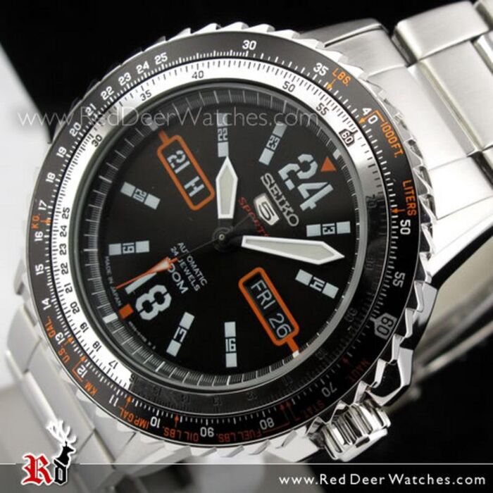 BUY Seiko 5 Automatic with Manual Winding 4R36 Mens Sport