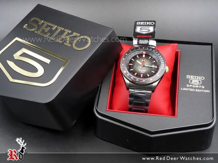BUY Seiko 5 Automatic Limited Edition All Black Mens Watch