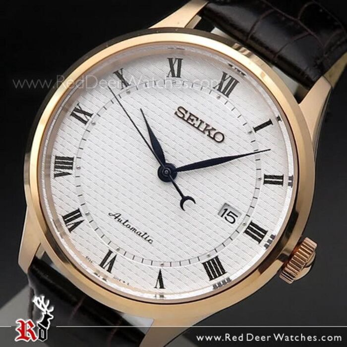 Seiko Automatic Rose Gold Mens Watch SRP772K1, SRP772 