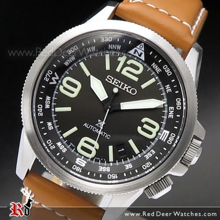 Prospex Leather Strap Automatic SRPA75K1, SRPA75 | RedDeerWatches.com