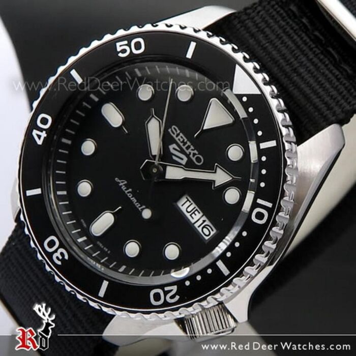 Seiko 5 Sports Black Men s Watch SRPD55K3