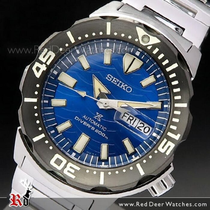 BUY SEIKO Prospex Automatic Save the Ocean Monster Diver Watch SRPE09K1 -  Buy Watches Online | SEIKO Red Deer Watches