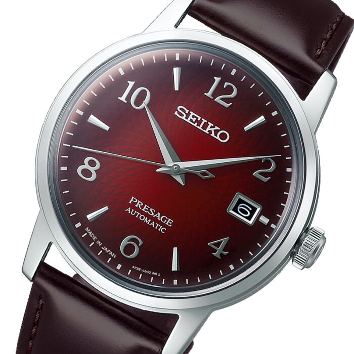 BUY Seiko Presage Cocktail Time Negroni Red Automatic Watch SRPE41J1 | SEIKO  Watches Online - Red Deer Watches