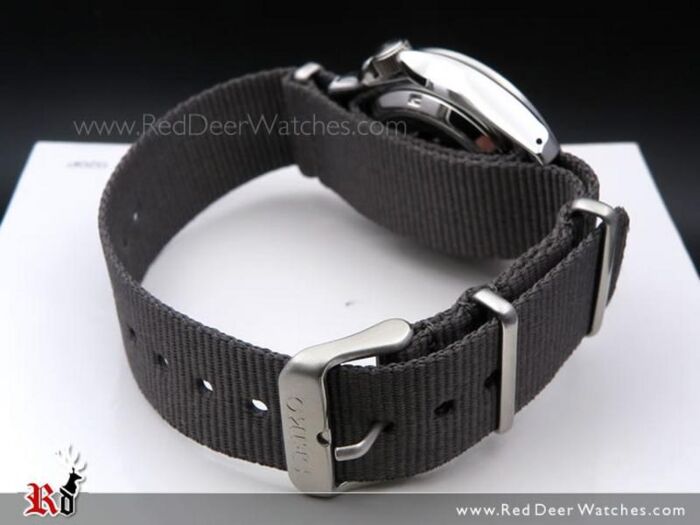 BUY Seiko 5 Sports Grey Dial Nylon Strap Automatic Watch SRPE61K1