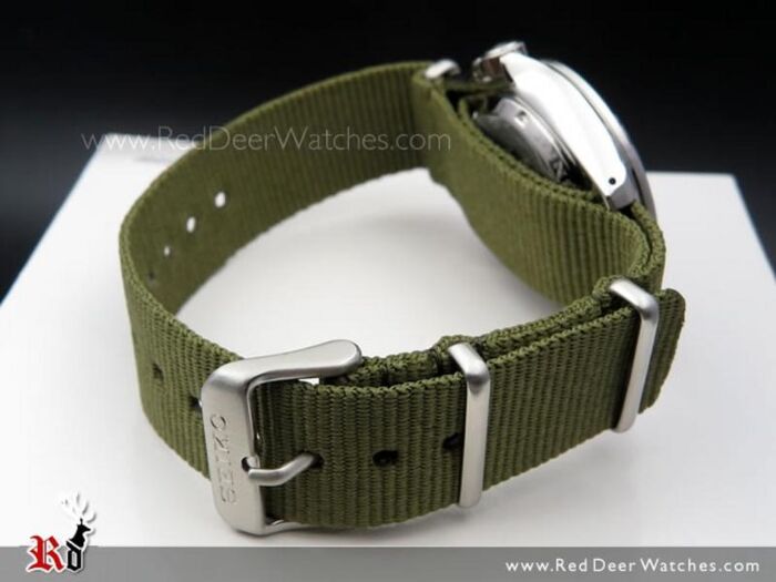 Seiko 5 Sports Green Dial Nylon Strap Automatic Watch SRPE65K1