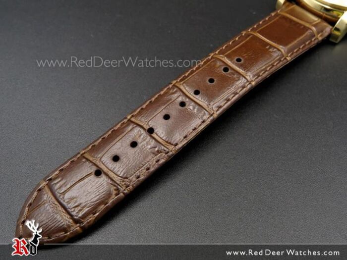 BUY Seiko Automatic Gold Tone Brown Leather Mens Watch SSA232K1 SSA232 Buy Watches Online SEIKO Red Deer Watches
