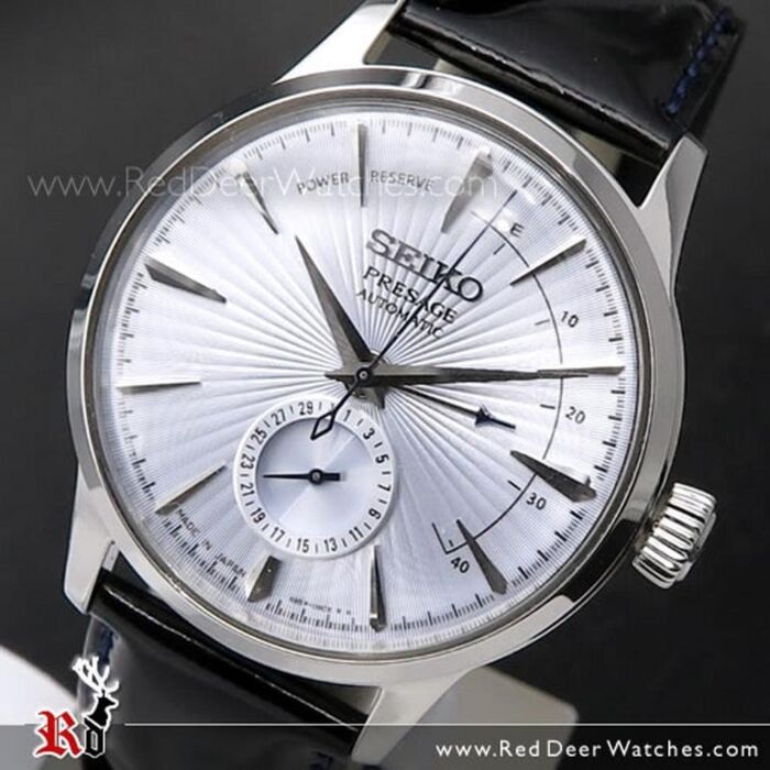 SEIKO PRESAGE Power Reserve Ice Blue Cocktail Time SSA343J1 Japan |  