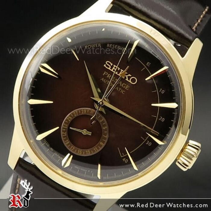 Seiko Presage Cocktail Old Fashioned Power Reserve Ltd Watch SSA392J1 SSA392