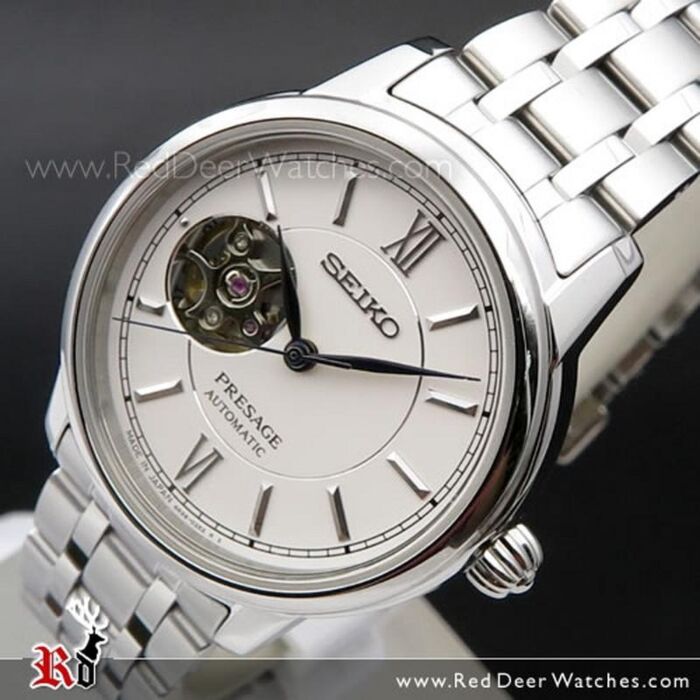 Seiko Presage Automatic Semi Skeleton Ladies Watch SSA809J1