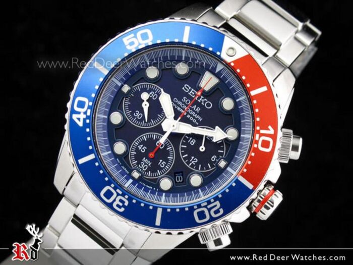 Seiko diver solar chronograph discount