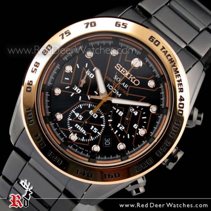 Seiko criteria solar chronograph cheap