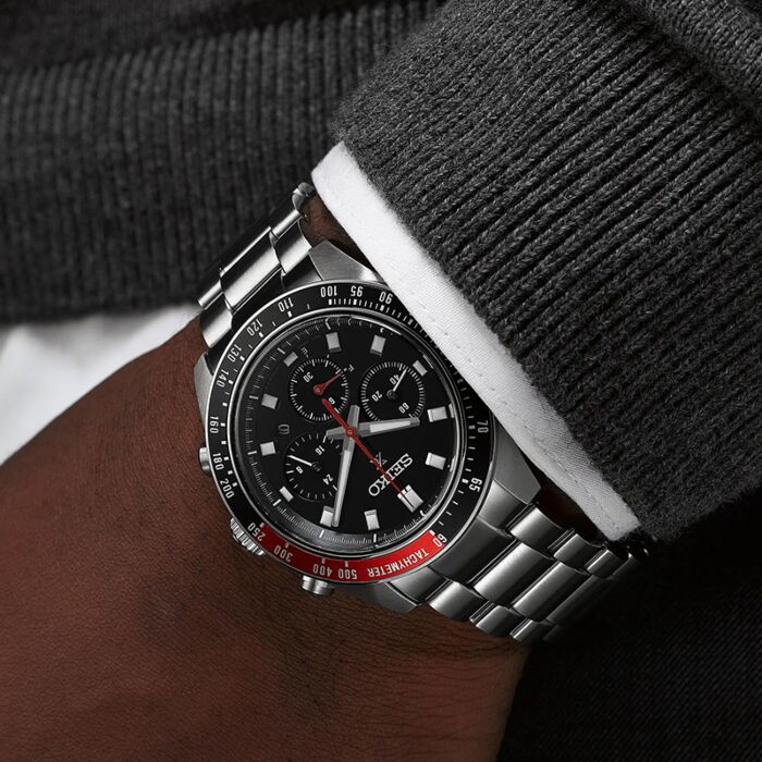 Seiko Prospex Speedtimer Go Large Solar Chronograph Watch SSC915P1