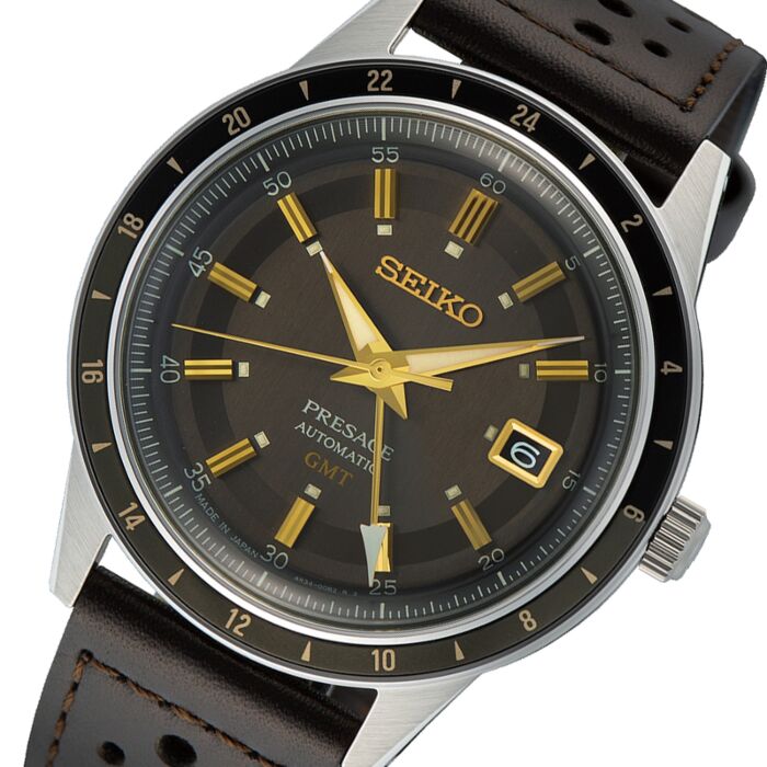 Seiko Presage Style 60 s GMT Automatic Watch SSK013J1