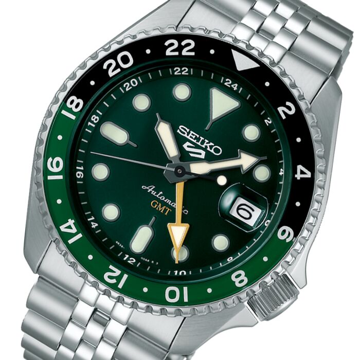 Seiko green face automatic sale