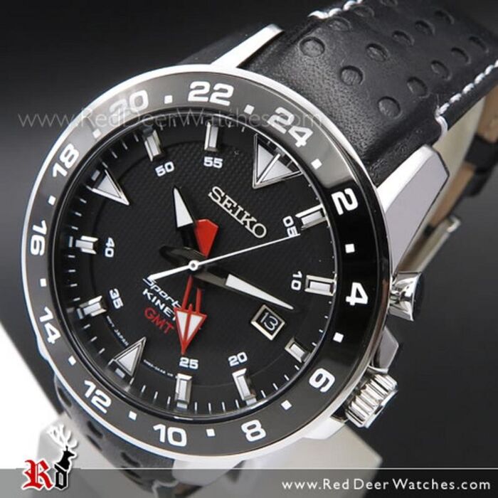 BUY Seiko Sportura Kinetic Automatic Sapphire GMT Mens Watch