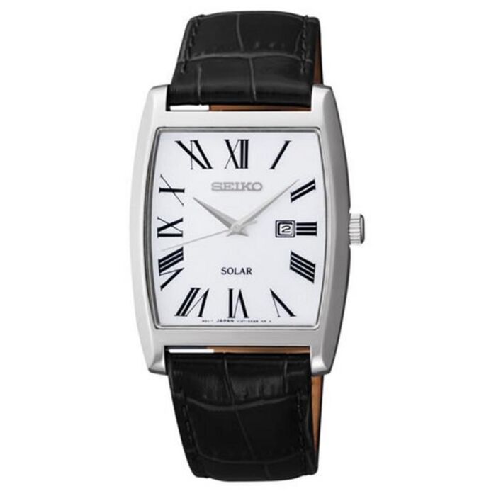 BUY Seiko Solar Quartz Genuine Leather Dress Watch SUT891P1 - Buy Watches  Online | SEIKO Red Deer Watches