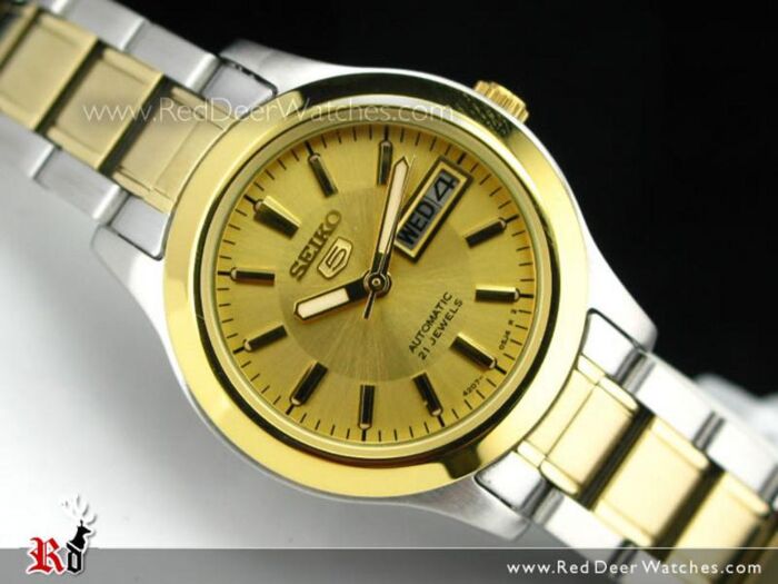 BUY SEIKO 5 Automatic Ladies two tone Watch SYMD92K1 - Buy
