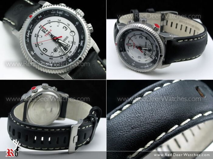 BUY TIMEX Expedition E-Compass Watch leather T49551 - Buy Watches