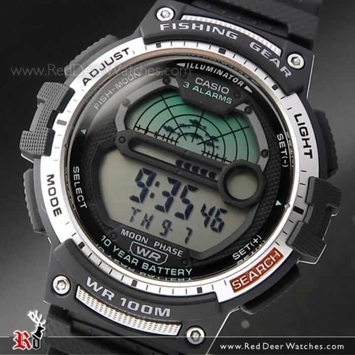 BUY Casio Outgear Moon Data Fishing Gear Digital Watch WS-1200H