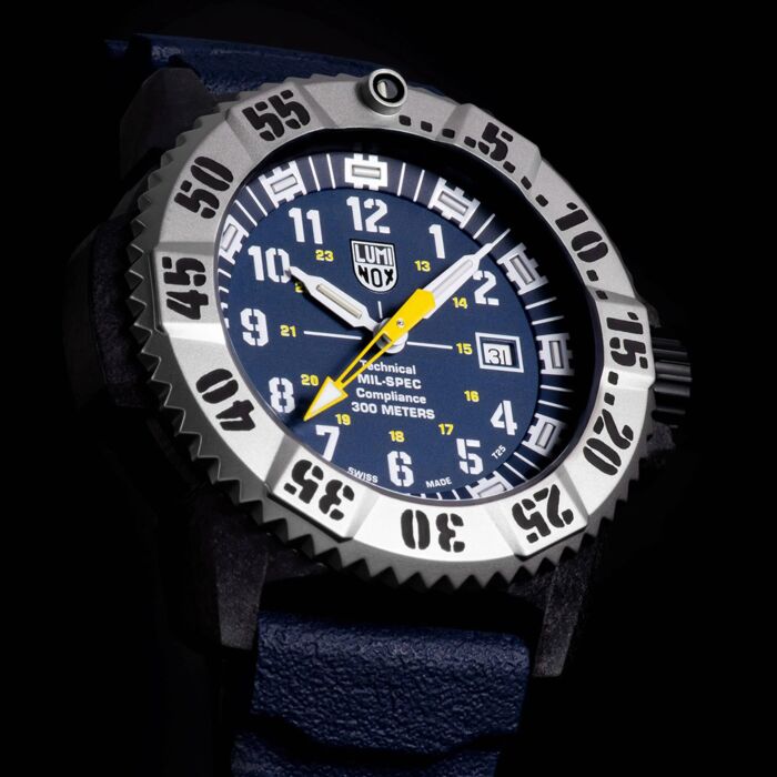 Luminox MIL-SPEC Military Carbonox 46 mm Rubber Quartz Men's Watch