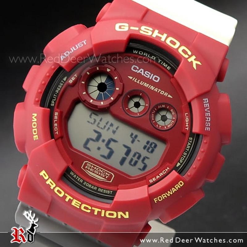 casio illuminator red