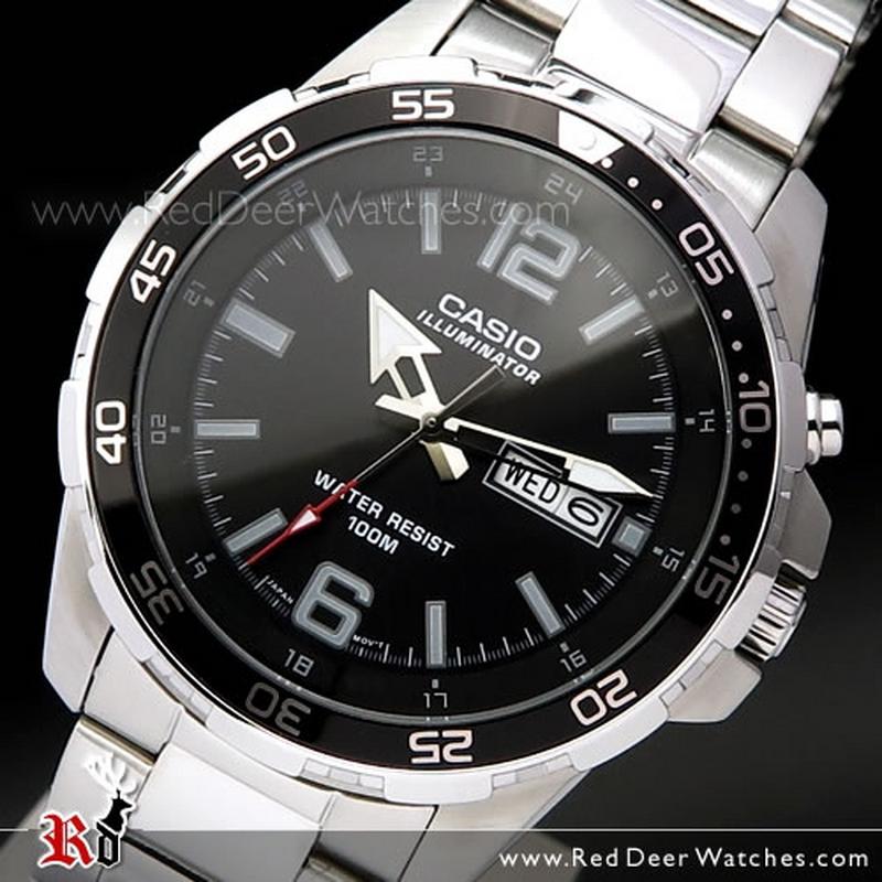 casio illuminator analog watch