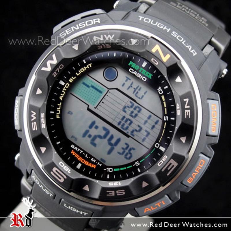BUY Casio Protrek Tough Solar Triple Sensor Watch PRG-250-1 PRG250 - Buy  Watches Online | CASIO Red Deer Watches