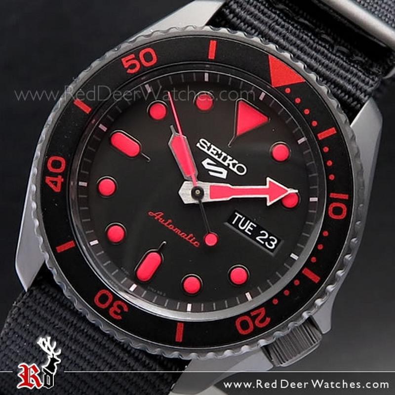 red seiko watch